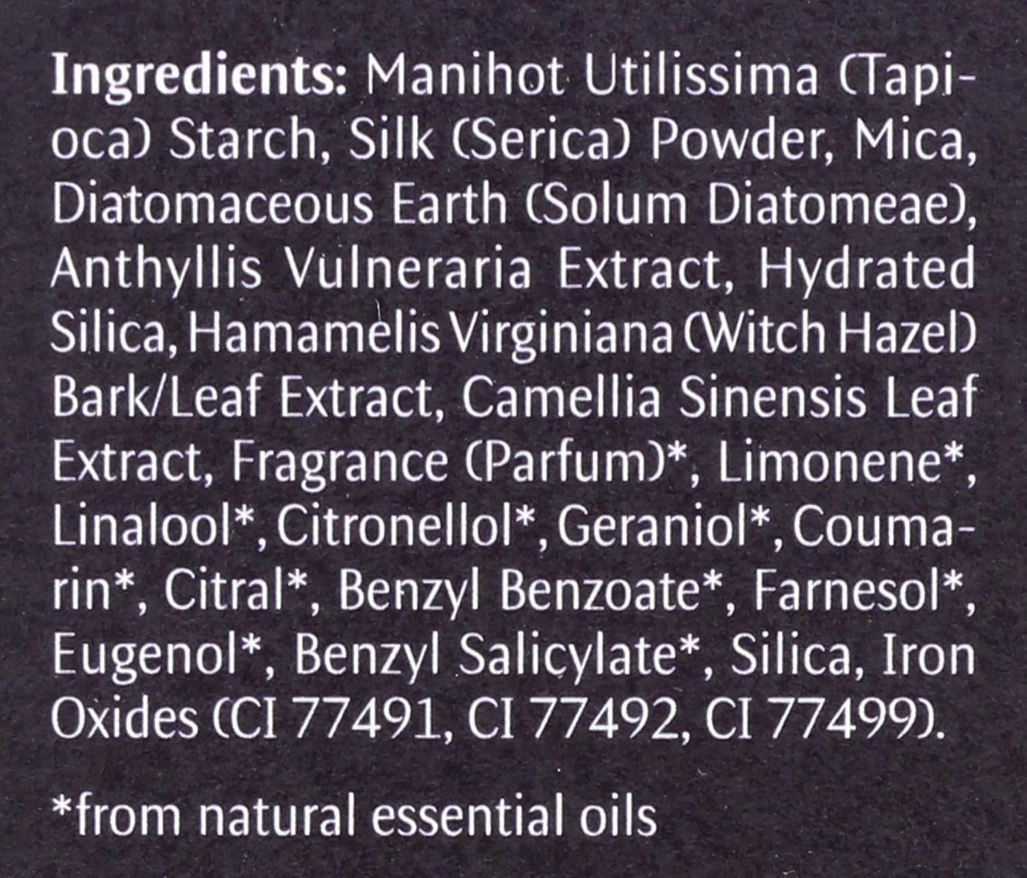 Loose Powder, Translucent