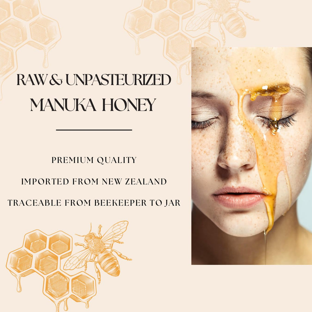 Manuka Honey & Turmeric Soap with Organic Aloe Vera & Shea Butter. 4.5 Oz | Unscented Handmade & Cold Process Soap. Turmeric Face & Body Wash Bar - Gentle for All Skin Types. Made in the USA
